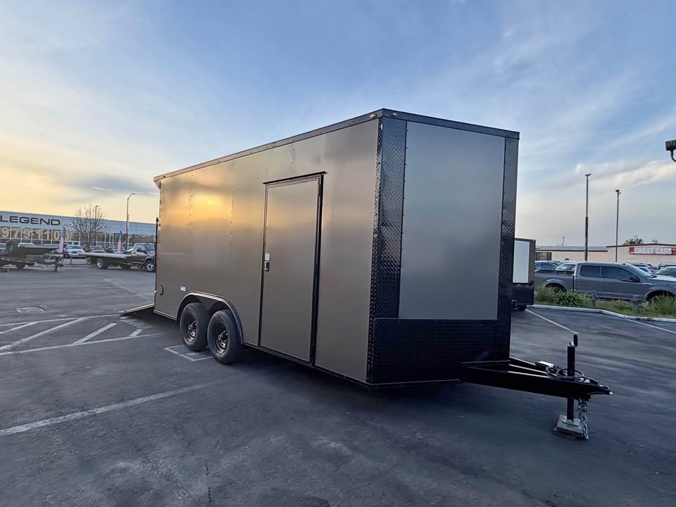 2026 Enclosed Carhauler Cargo Trailer 8.5x16TA