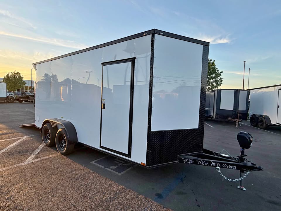 2026 Enclosed Cargo Custom Trailer 7x16ta custom cargo trailer