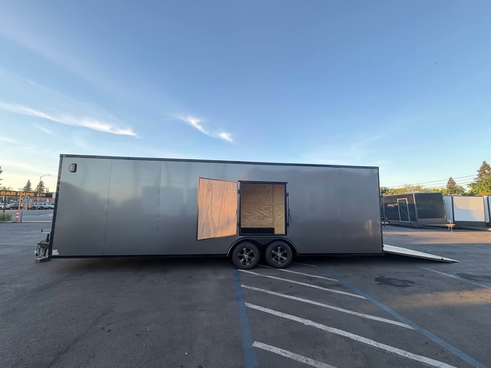 2026 Enclosed Carhauler Toyhauler 8.5x28ta utility cargo trailer