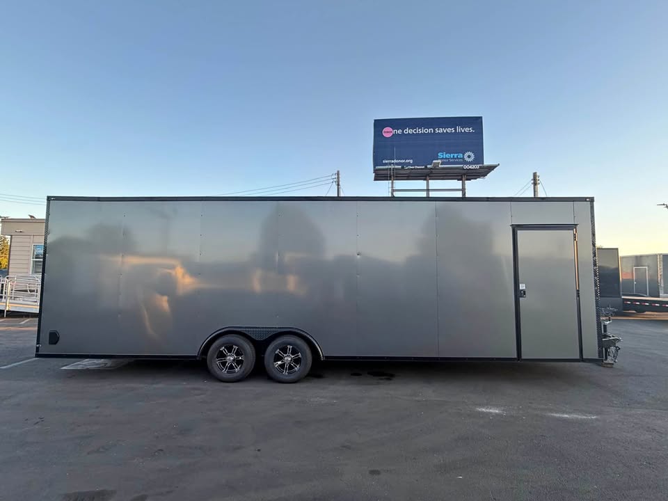 2026 Enclosed Carhauler Toyhauler 8.5x28ta utility cargo trailer