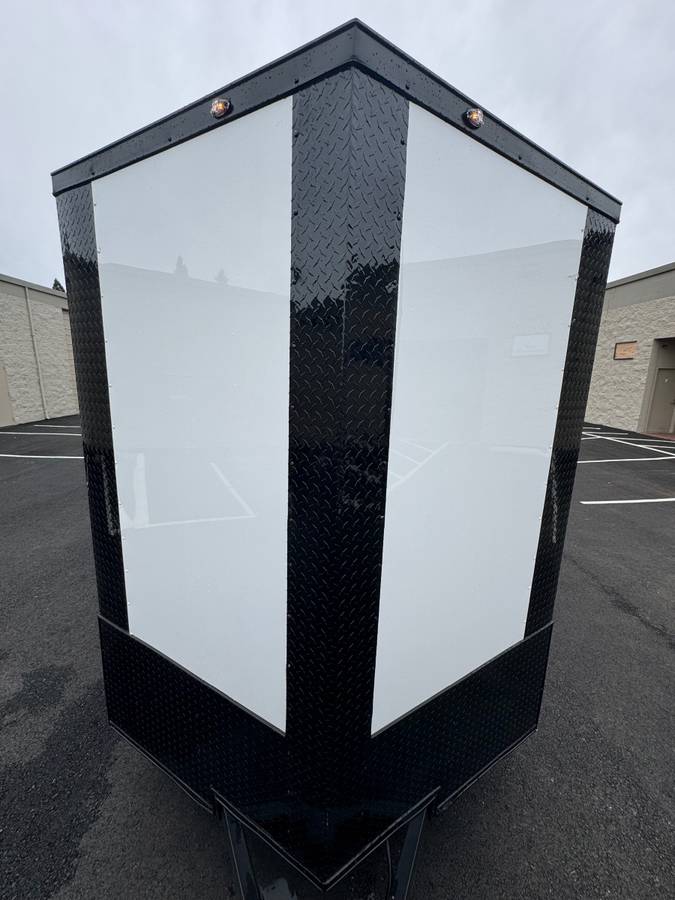 2025 Maximum Enclosed Cargo Trailer 7x16TA 7.6ft interior