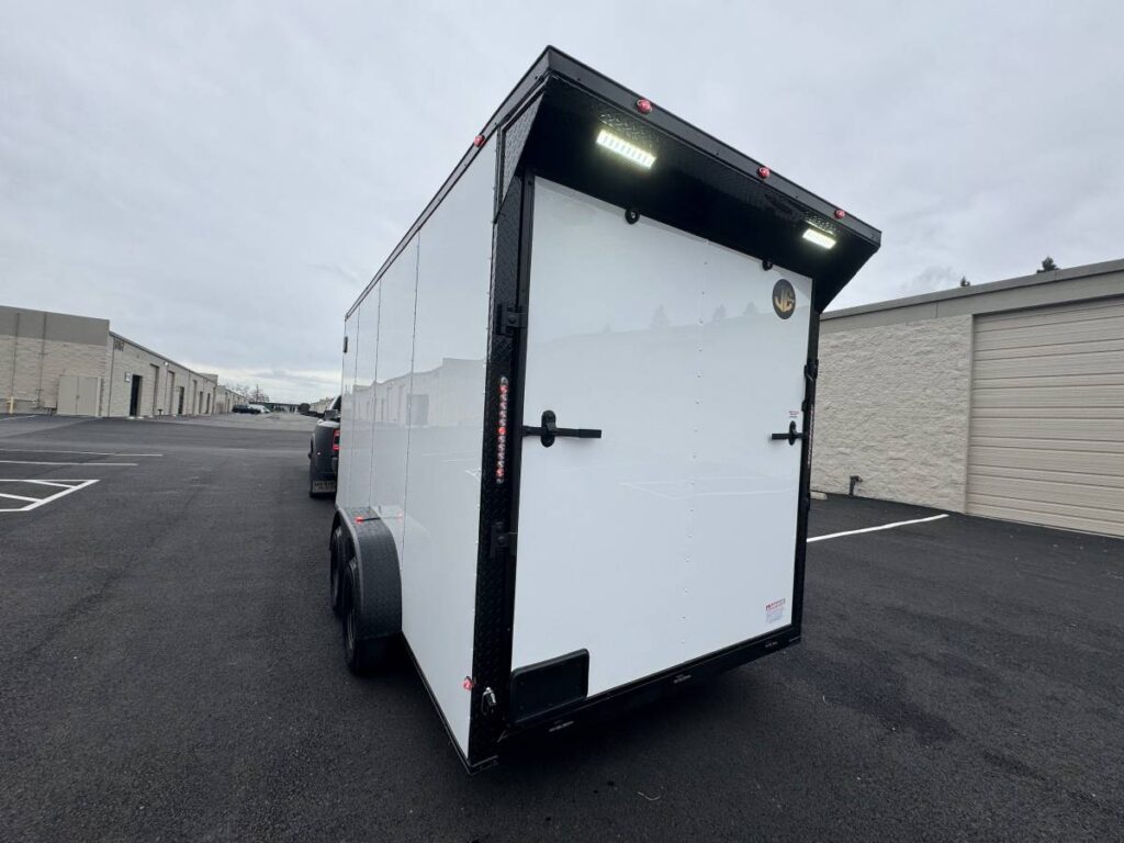 2025 Maximum Enclosed Cargo Trailer 7x16TA 7.6ft interior