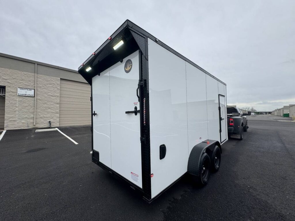 2025 Maximum Enclosed Cargo Trailer 7x16TA 7.6ft interior