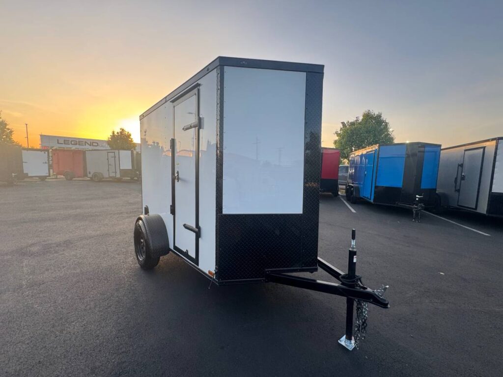 2025 Maximum 5x8SA Enclosed Cargo Trailer 6.3Ft interior