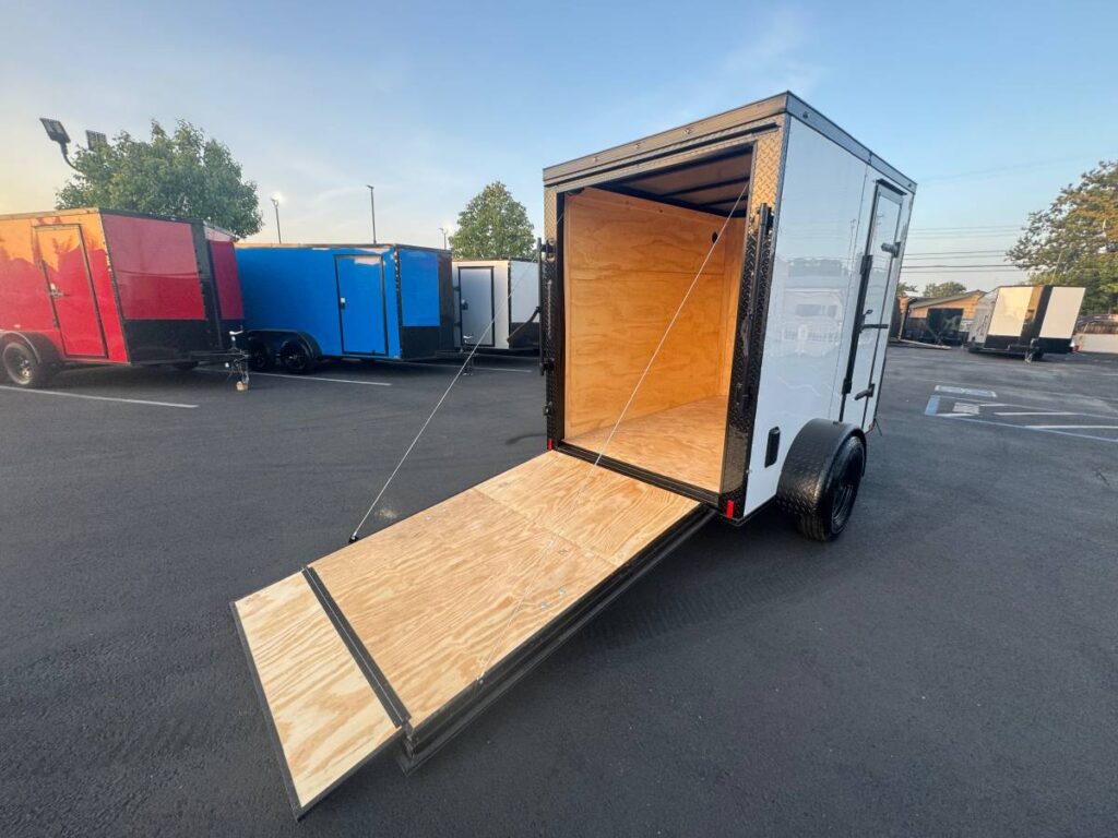 2025 Maximum 5x8SA Enclosed Cargo Trailer 6.3Ft interior