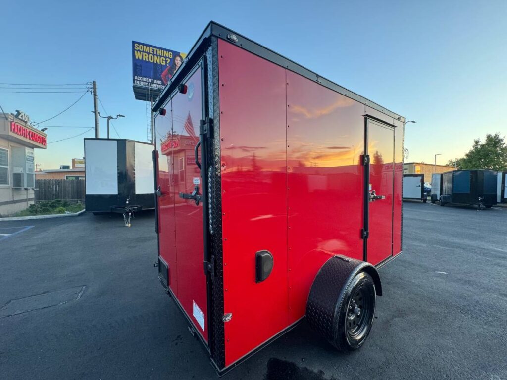 2025 Maximum 5x10SA Enclosed Cargo Trailer 6.3Ft interior