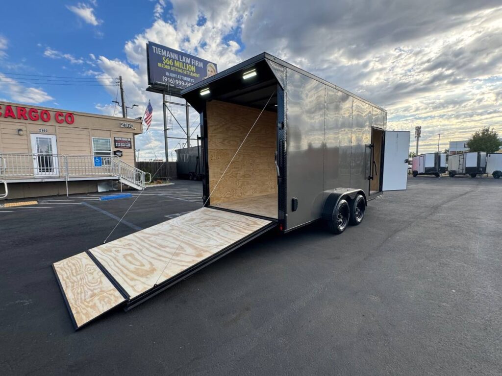 2025 Maximum 7x16TA Enclosed Cargo Trailer 7.6Ft interior