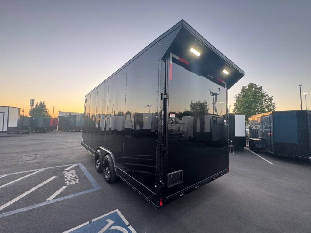 2025 Maximum Enclosed Car Hauler Cargo Trailer 8.5x20TA 8FT interior
