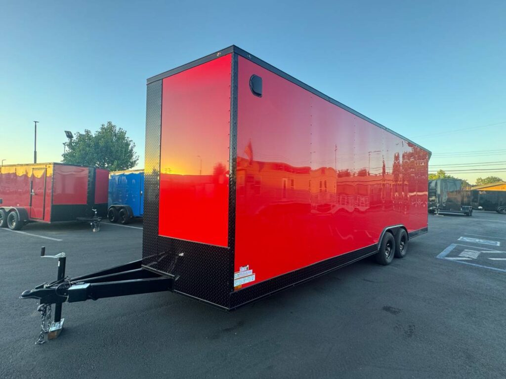 2025 Maximum 8.5x24TA 8ft interior Enclosed Cargo Car Hauler