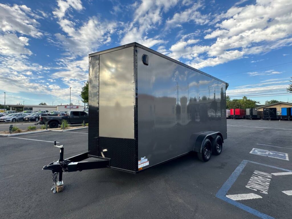 2025 Maximum 7x16TA Enclosed Cargo Trailer 7.6Ft interior
