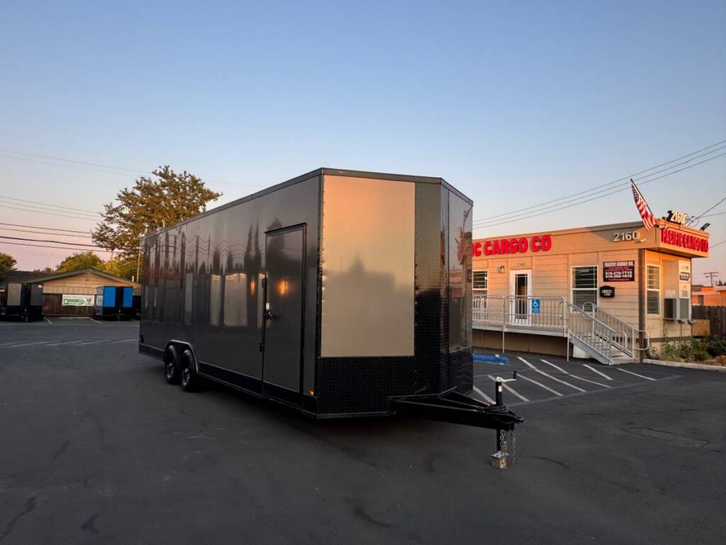 2025 Maximum 8.5x24TA 8ft interior Enclosed Cargo Car Hauler