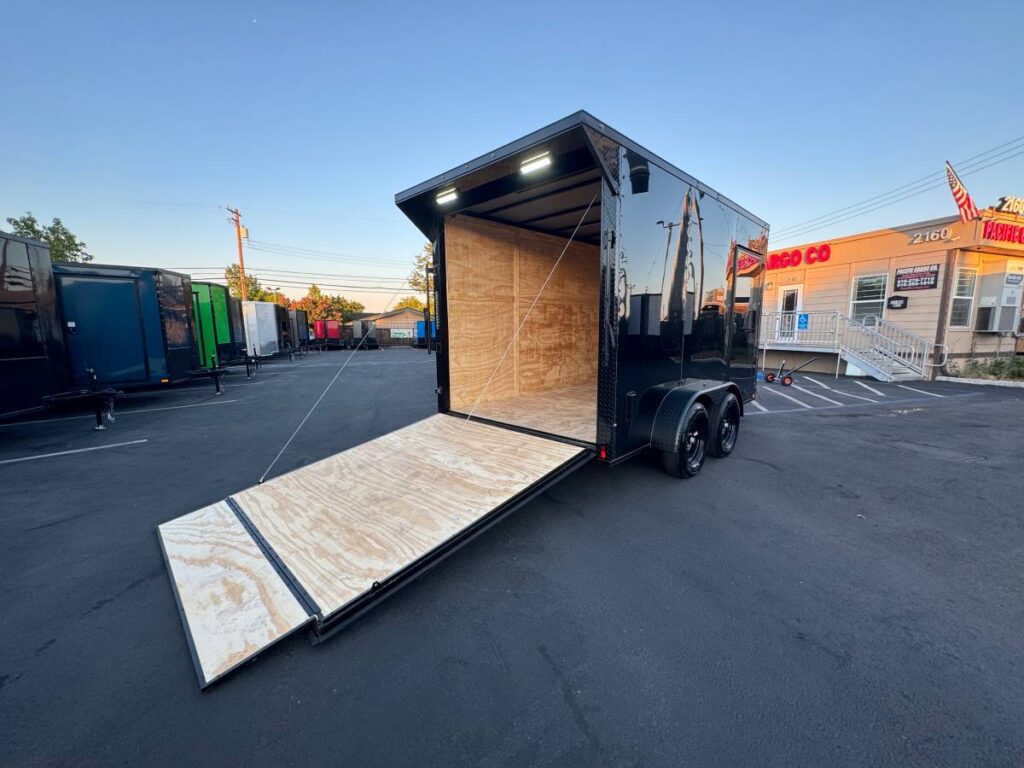 2025 Maximum 7x12TA Enclosed Cargo Trailer 7ft interior