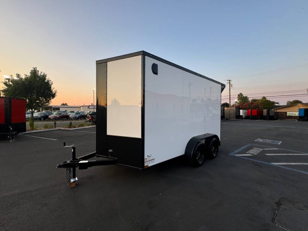 2025 Maximum 7x12TA Enclosed Cargo Trailer 7ft interior