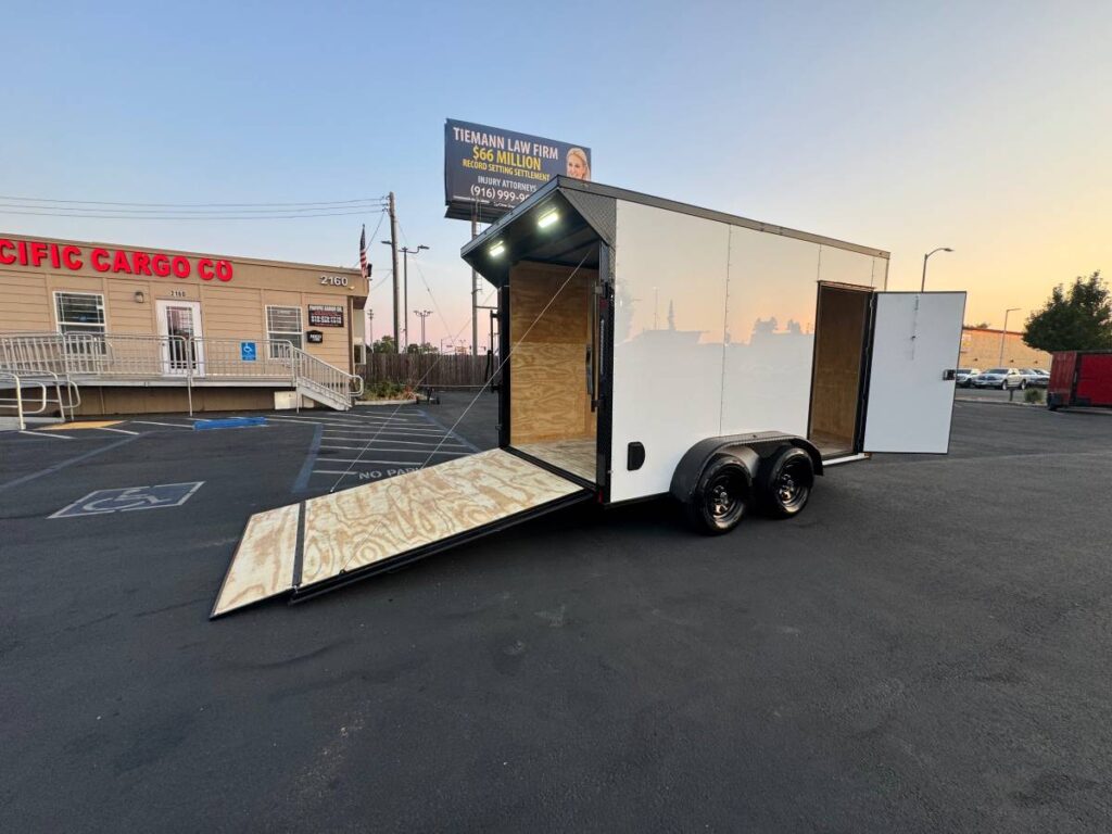 2025 Maximum 7x12TA Enclosed Cargo Trailer 7ft interior