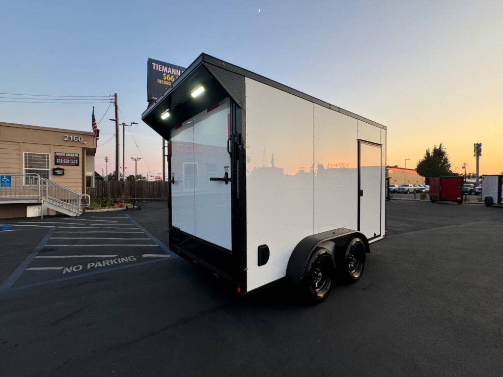 2025 Maximum 7x12TA Enclosed Cargo Trailer 7ft interior