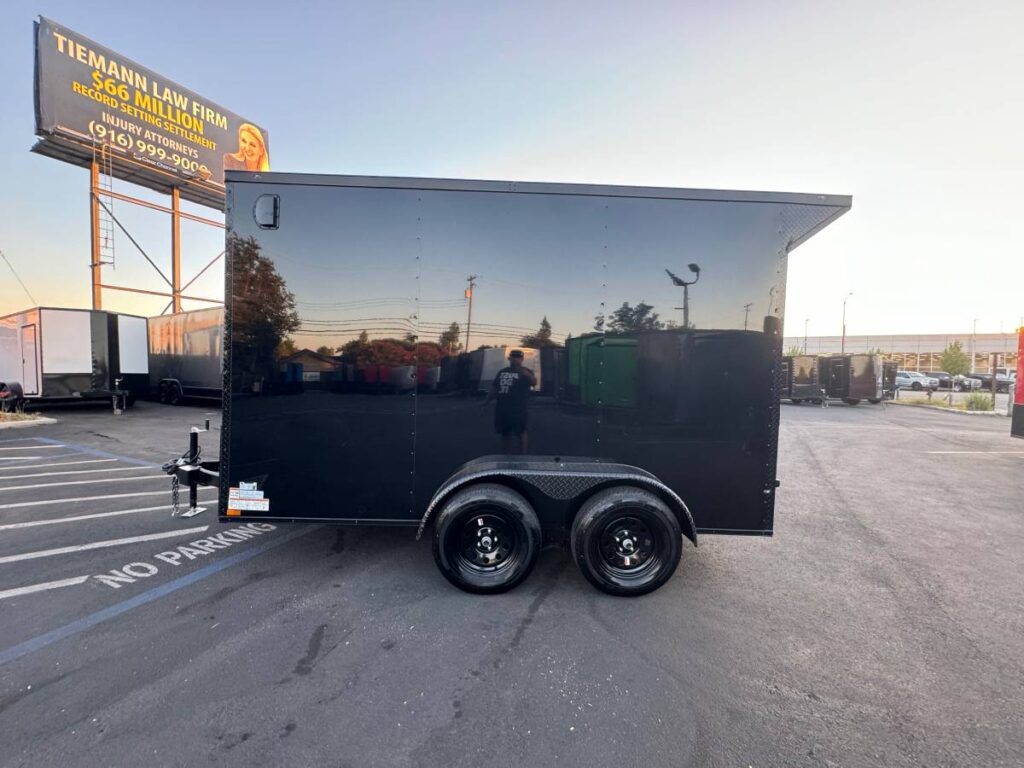 2025 Maximum 7x12TA Enclosed Cargo Trailer 7ft interior