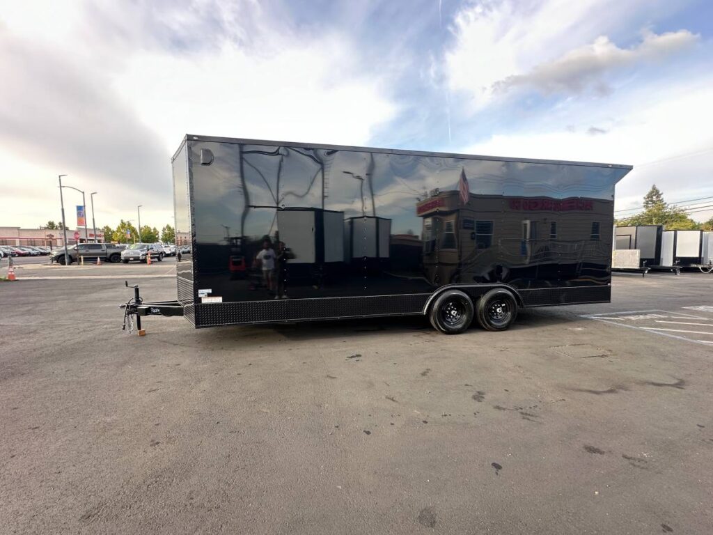 2025 Maximum Enclosed 8.5x24TA 8ft interior 7k axle Enclosed Cargo Car Hauler