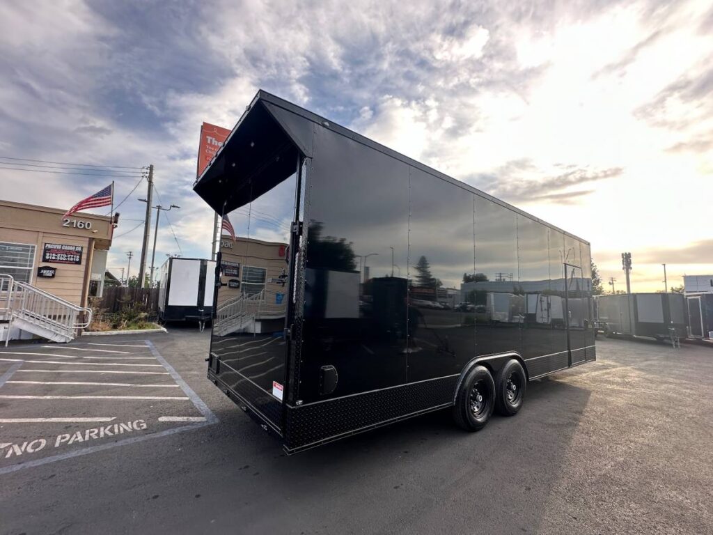 2025 Maximum Enclosed 8.5x24TA 8ft interior 7k axle Enclosed Cargo Car Hauler