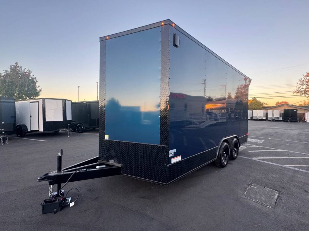 2025 Maximum Enclosed Cargo Car Hauler 8.5x16TA 8Ft interior