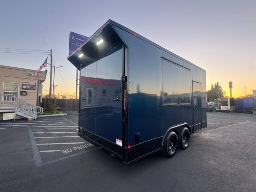 2025 Maximum Enclosed Cargo Car Hauler 8.5x16TA 8Ft interior