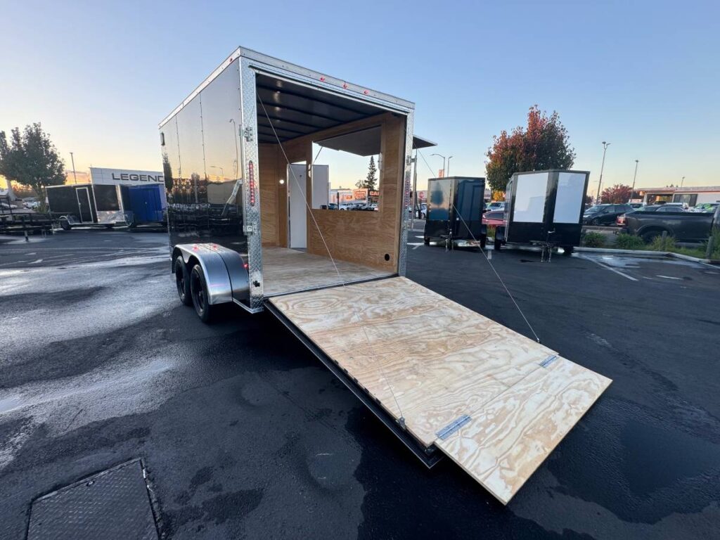 2025 Maximum 7x12TA Enclosed Cargo Trailer 7ft interior