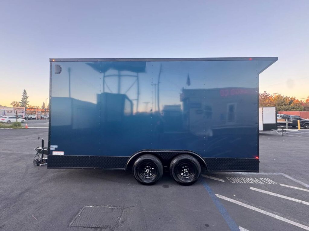 2025 Maximum Enclosed Cargo Car Hauler 8.5x16TA 8Ft interior