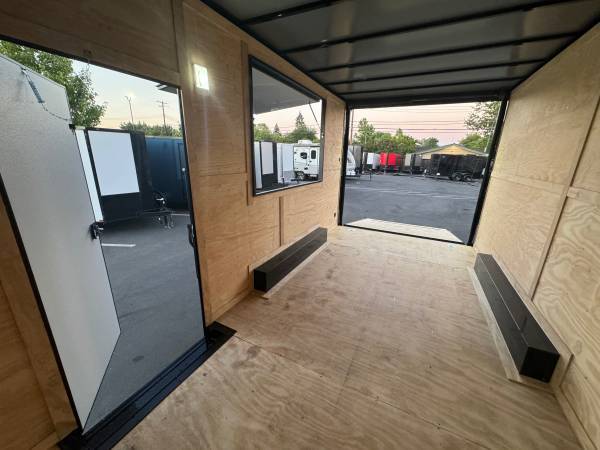 2025 Maximum Enclosed Cargo Car Hauler 8.5x16TA 8Ft interior
