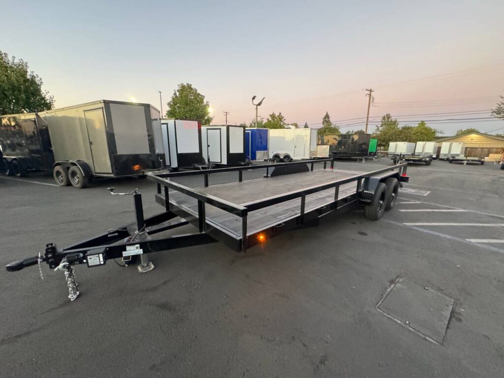 2024 Texoma 83x20TA 10k Wood Deck Utility Trailer