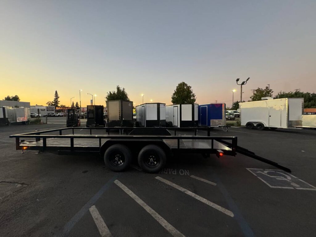 2024 Texoma 83x20TA 10k Wood Deck Utility Trailer