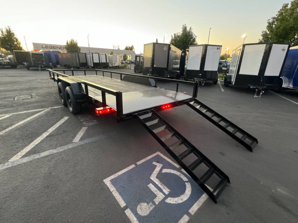 2024 Texoma 83x20TA 10k Wood Deck Utility Trailer