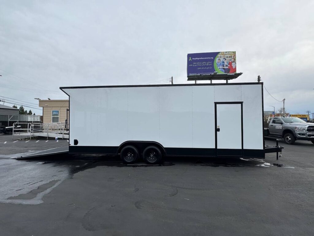 2025 Enclosed 8.5x24TA 8ft interior Enclosed Cargo Carhauler