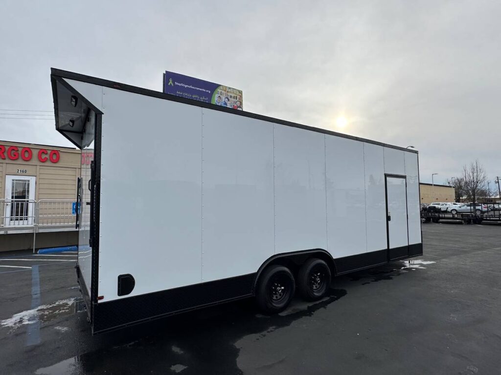 2025 Enclosed 8.5x24TA 8ft interior Enclosed Cargo Carhauler