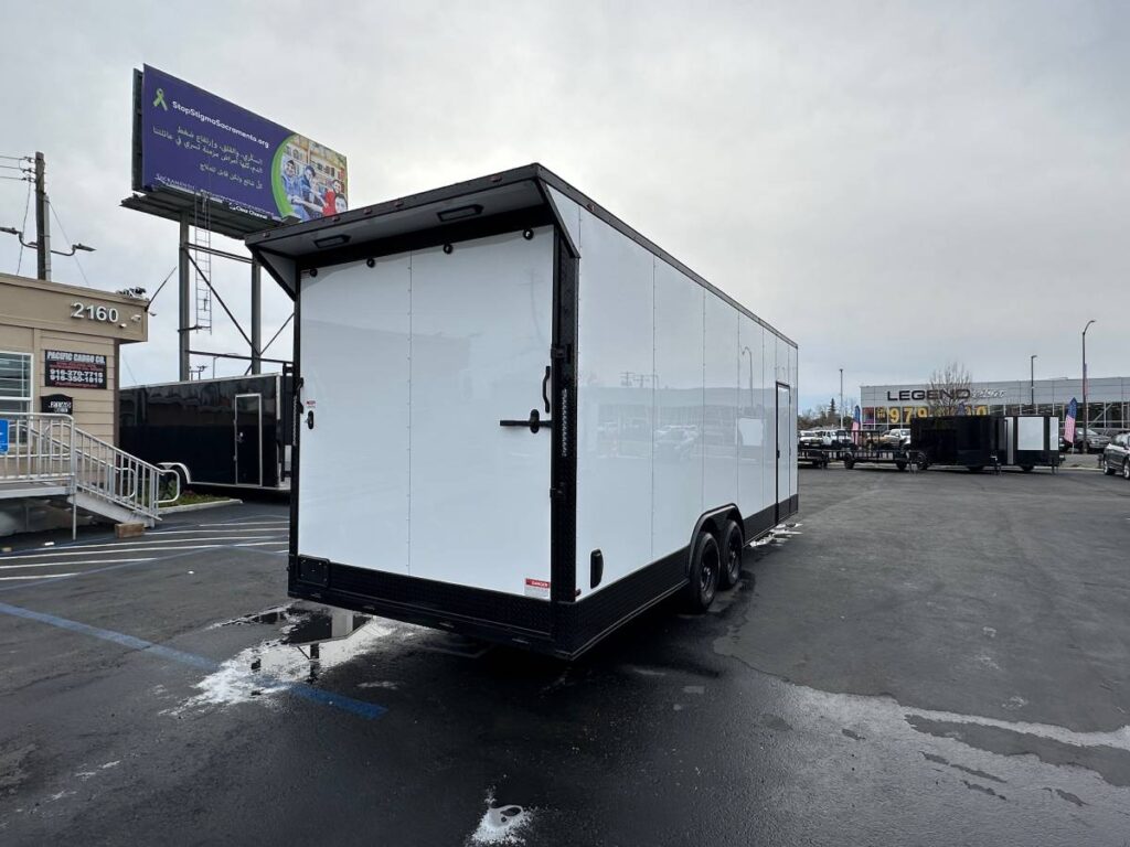 2025 Enclosed 8.5x24TA 8ft interior Enclosed Cargo Carhauler