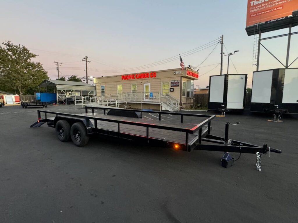 2024 Texoma 83x20TA 10k Wood Deck Utility Trailer