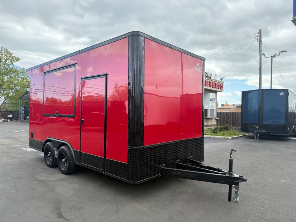2025 Enclosed Cargo Carhauler 8.5x16TA 8Ft interior