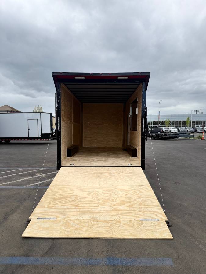 2025 Enclosed Cargo Carhauler 8.5x16TA 8Ft interior