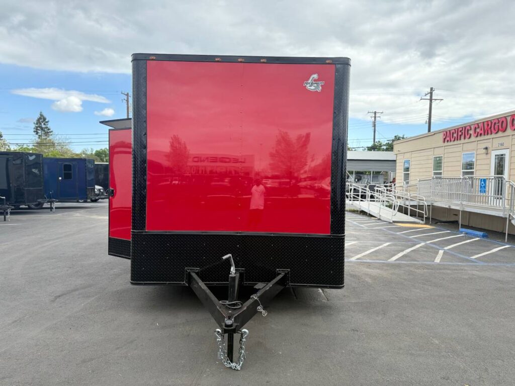 2025 Enclosed Cargo Carhauler 8.5x16TA 8Ft interior