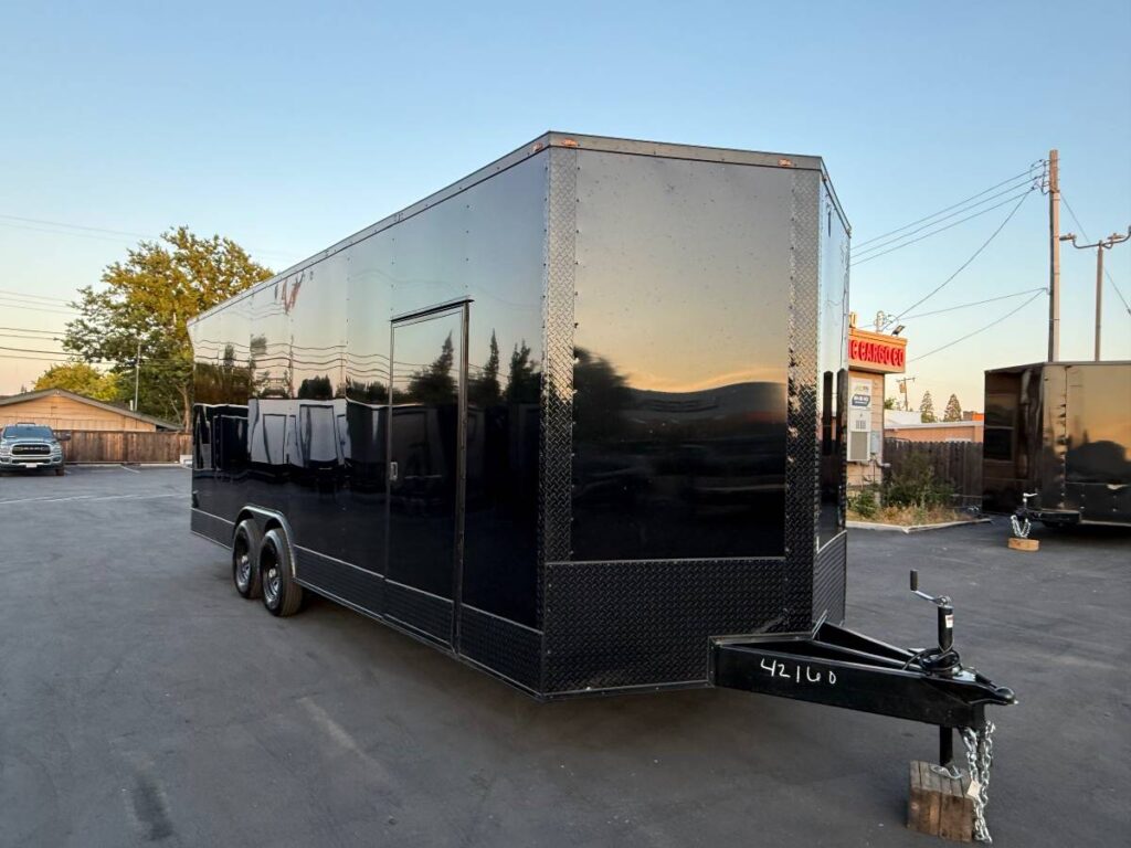 2025 Enclosed Carhauler 8.5x24TA 8ft interior 7k axle
