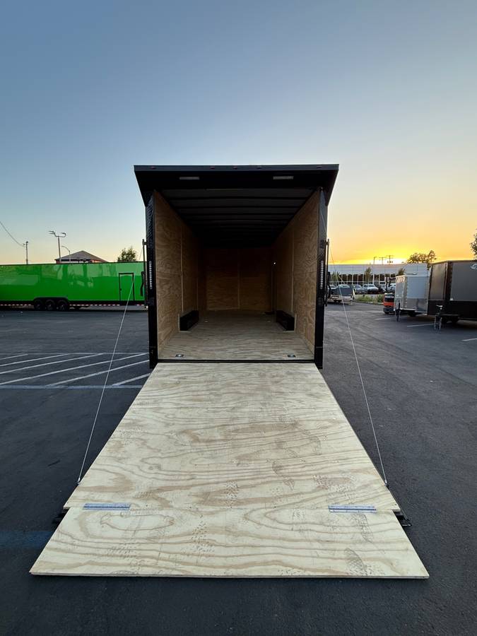 2025 Enclosed Carhauler 8.5x24TA 8ft interior 7k axle