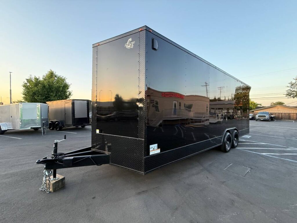 2025 Enclosed Carhauler 8.5x24TA 8ft interior 7k axle