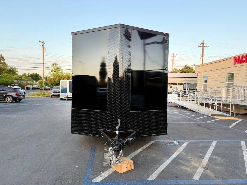 2025 Enclosed Carhauler 8.5x18TA 7.6ft interior 5k each axle