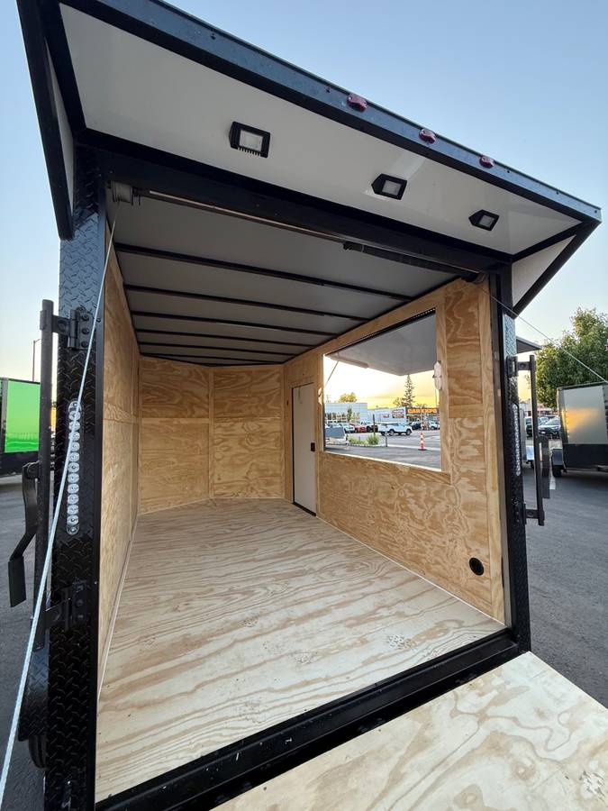 2025 Enclosed Trailer 7x12TA custom Cargo Trailer