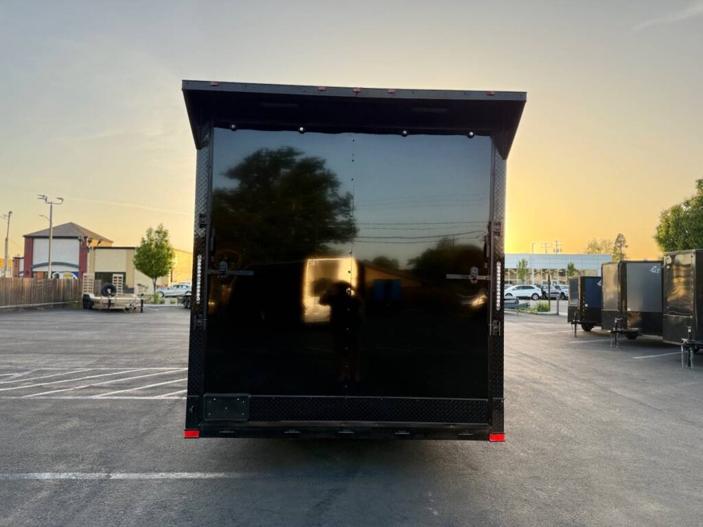 2025 Enclosed Carhauler 8.5x28TA 8ft interior 7k axle
