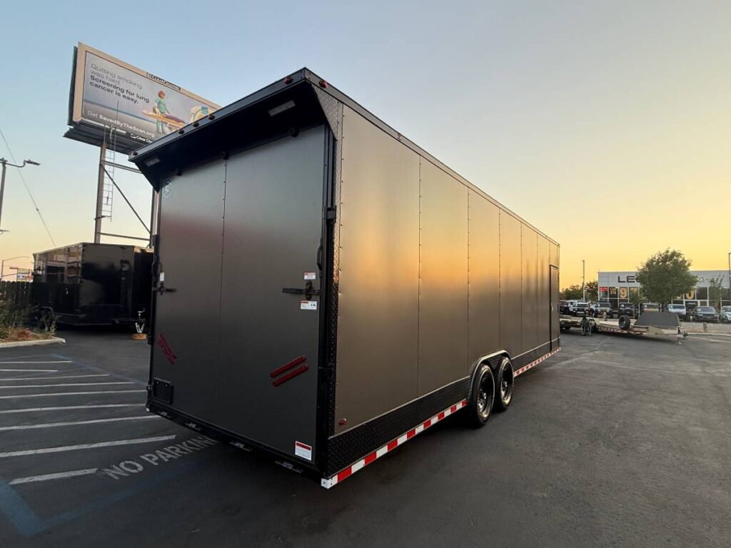 2025 Enclosed Carhauler 8.5x28TA 8ft interior 7k each axle