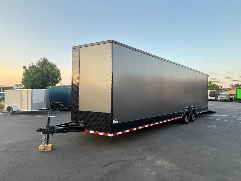 2025 Enclosed Carhauler 8.5x28TA 8ft interior 7k each axle