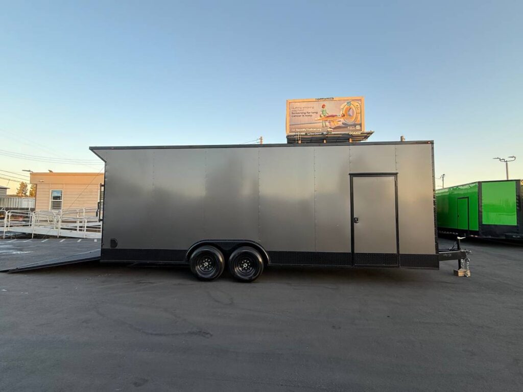 2025 Enclosed Carhauler 8.5x24TA 8ft interior 7k axle - $15,900