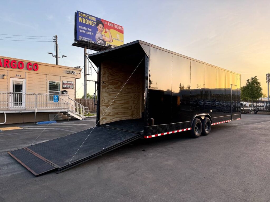2025 Enclosed Carhauler 8.5x28TA 8ft interior 7k axle