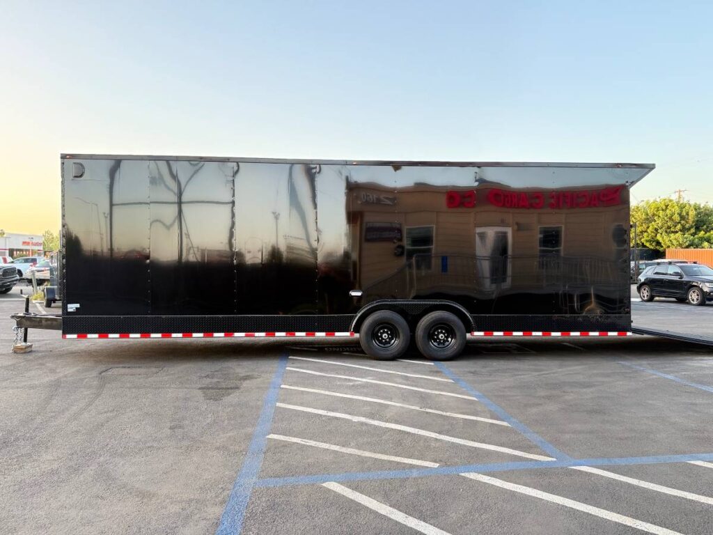 2025 Enclosed Carhauler 8.5x28TA 8ft interior 7k axle