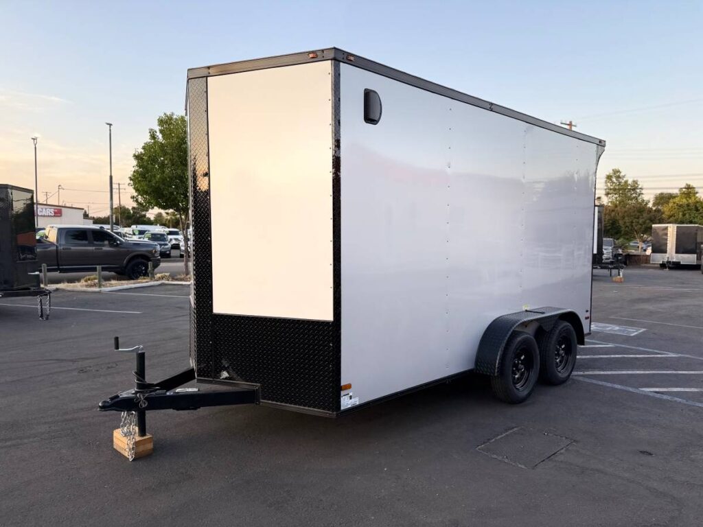 2025 Enclosed Cargo Trailer 7x14TA 7.6ft interior