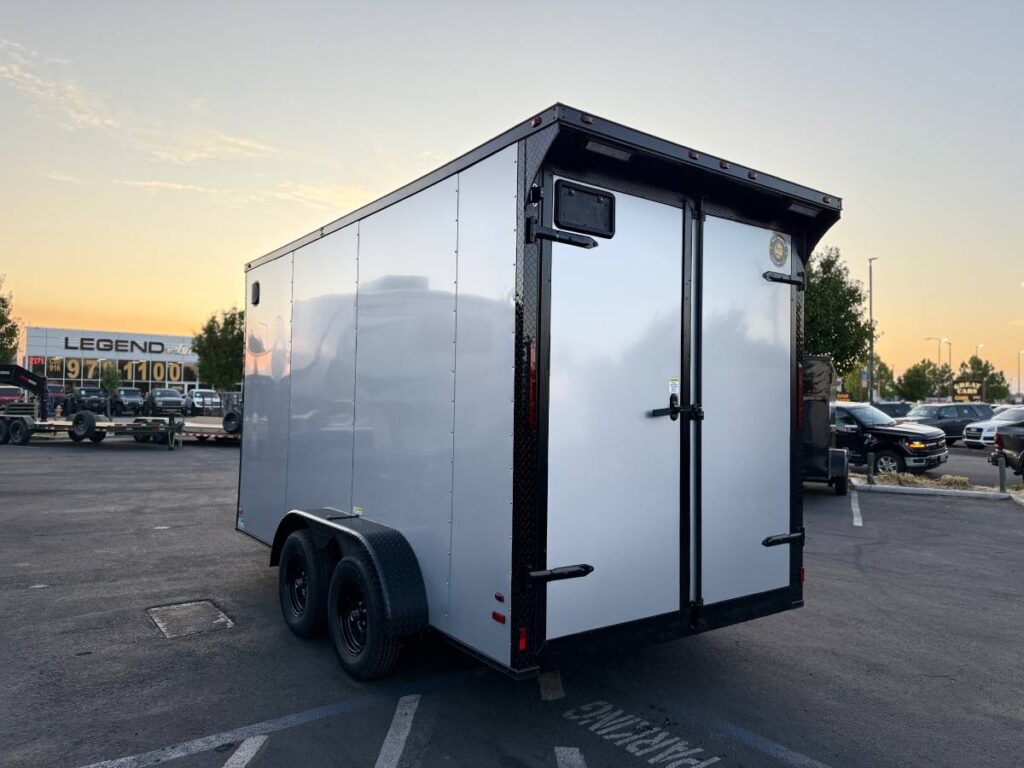 2025 Enclosed Cargo Trailer 7x14TA 7.6ft interior